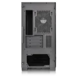 Thermaltake S100 Tempered Glass Black – Case PC Micro-ATX Mini-ITX con Vetro Temperato 3mm, GPU 330mm, Radiatore 280mm, Ventola 120mm, Nero - immagine 6