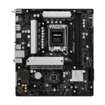 ASRock B860M-X WiFi – Scheda Madre Micro-ATX Intel B860 con DDR5, PCIe 5.0 M.2, Wi-Fi 6E e LAN 2.5G - immagine 3