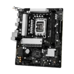 ASRock B860M-X WiFi – Scheda Madre Micro-ATX Intel B860 con DDR5, PCIe 5.0 M.2, Wi-Fi 6E e LAN 2.5G - immagine 6