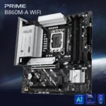 ASUS PRIME B860M-A WIFI – Scheda Madre Micro-ATX LGA1851 con WiFi 6E, LAN 2.5G, Bluetooth 5.3 e PCIe 5.0 - immagine 2