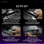 ASUS ROG STRIX B850-E GAMING WIFI – Scheda Madre ATX AM5 con WiFi 7, LAN 5G, USB4 e PCIe 5.0 - immagine 13