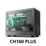 DeepCool CH160 PLUS – Case Mini Tower Compatto Micro-ATX con Supporto AIO 240mm e Design Mesh - immagine 2