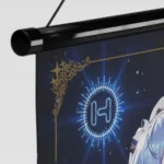 HYTE Hoshimachi Suisei Keycap e Desk Pad Bundle – Set Ufficiale VTuber, Keycap PBT Cherry + Desk Pad 900 × 400 mm, Early Bird - immagine 13