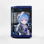 HYTE Hoshimachi Suisei Y70 – Case ATX Mid-Tower Limited Edition VTuber, GPU Verticale 4-Slot, Design Panoramico - immagine 3