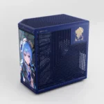 HYTE Hoshimachi Suisei Y70 – Case ATX Mid-Tower Limited Edition VTuber, GPU Verticale 4-Slot, Design Panoramico - immagine 4