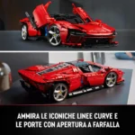 LEGO Technic Ferrari Daytona SP3 – Set da collezione Ultimate Car Concept, in Scala 1:8, Kit Modellismo - immagine 9