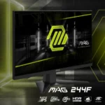 MSI MAG 244F – Monitor Gaming 24” FHD 200Hz Rapid IPS con 0,5ms, 126% sRGB e FreeSync Premium - immagine 2