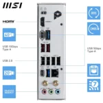 MSI PRO X870E-P WIFI – Scheda Madre AM5 ATX con Wi-Fi 7, 5G LAN e PCIe 5.0 per Ryzen 9000 - immagine 7