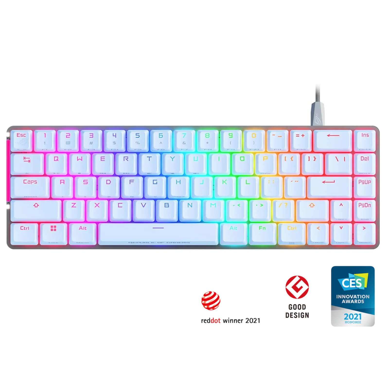 ASUS ROG Falchion Ace White