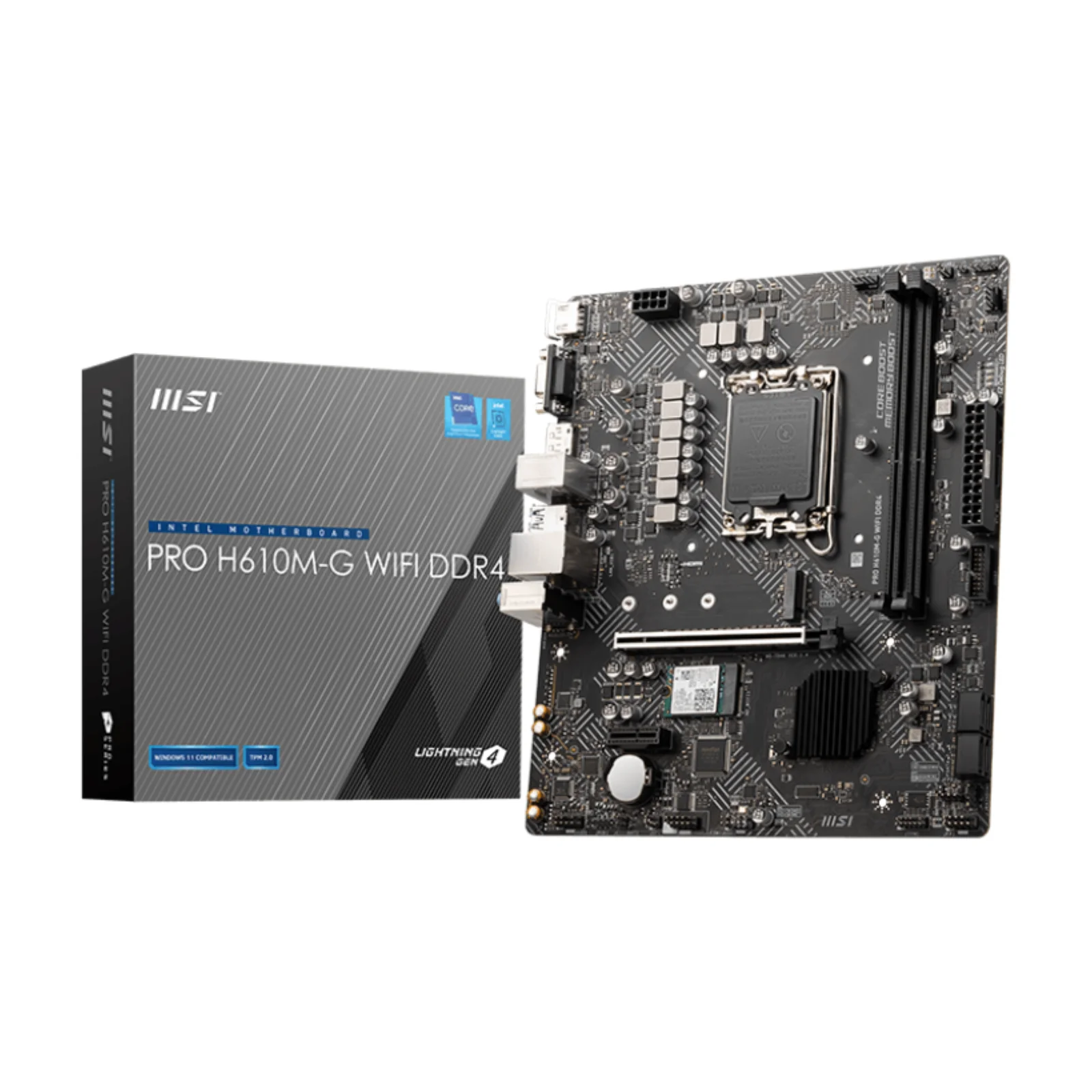 MSI PRO H610M-G WIFI DDR4