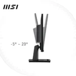 MSI PRO MP225 – Monitor Business IPS 21,5” FHD 100Hz 1ms MPRT, EyesErgo, 107.36% sRGB, Adaptive-Sync - immagine 7