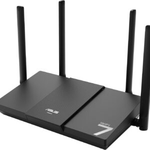 TODO: ASUS RT-BE50, Router Estendibile Smart AIMesh Dual-Band B3600 (802.11be), Una Porta 2,5 WAN, Tre Porte 1G, Fino a 3 SSID per IoT Device, Compatibile con VPN e Parental Control, Nero