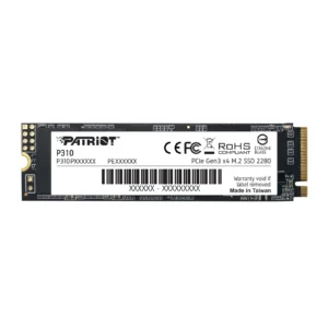 Patriot P310 – SSD M.2 2280 NVMe PCIe Gen3 x4, fino a 2.100 MB/s Lettura, 1.800 MB/s Scrittura