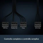 ARCTIC Liquid Freezer III Pro 360 – Dissipatore a Liquido AIO 360mm, Ventola VRM Integrata, Radiatore 38mm, MX-6, LGA1851/1700 & AM5/AM4 - immagine 14