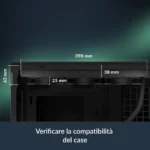 ARCTIC Liquid Freezer III Pro 360 – Dissipatore a Liquido AIO 360mm, Ventola VRM Integrata, Radiatore 38mm, MX-6, LGA1851/1700 & AM5/AM4 - immagine 8