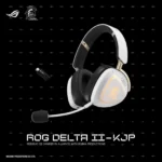 ASUS ROG Delta II-KJP – Cuffie Gaming Wireless 2.4GHz / Bluetooth / 3.5mm 50mm RGB KOJIMA PRODUCTIONS Edition - immagine 2