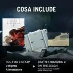 ASUS ROG Flow Z13-KJP GZ302EAC-RU178W – Notebook Gaming Portatile 13.4” 2.5K 180Hz Touch, Ryzen AI MAX+ 395,  Radeon 8060S, 128GB LPDDR5X, 1TB SSD, Windows 11 Home, KOJIMA PRODUCTIONS Edition - immagine 30