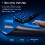 ASUS ROG Hone Ace XXL – Tappetino Mouse Gaming 900 x 400 mm con Superficie Ibrida e Base Memory Foam - immagine 9