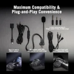 ASUS ROG Kithara – Cuffie Gaming Headset Planar Magnetico Hi-Fi con Microfono MEMS - immagine 12