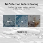 ASUS ROG Scabbard II Arctic Gray XXL – Tappetino Mouse Gaming 900 x 400 mm Idrorepellente - immagine 12