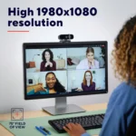 Trust Tanor – Webcam Full HD 1080p con Microfono Integrato e Copri-Obiettivo per PC e Laptop - immagine 9