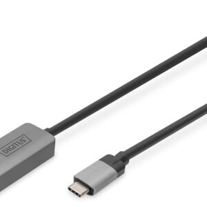 TODO: DIGITUS Cavo adattatore Displayport - Da USB Type-C a Displayport 1.4-8k/30Hz - 4k/144Hz - Bidirezionale - DP Alt-Mode - MST - 1 m - nero - Per iPhone, Macbook, iPad, Surface