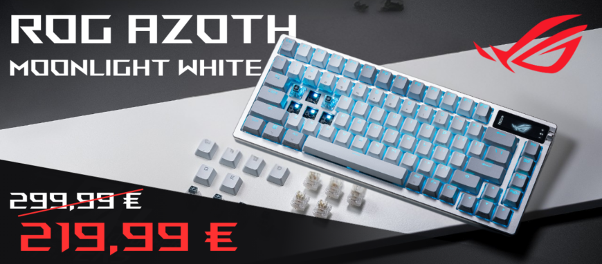 ASUS ROG Azoth White (219.99)