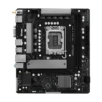ASRock H810M-X WiFi – Scheda Madre Micro ATX LGA1851 DDR5 PCIe 4.0 WiFi AC 2.5G LAN USB-C - immagine 2