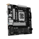 ASRock H810M-X WiFi – Scheda Madre Micro ATX LGA1851 DDR5 PCIe 4.0 WiFi AC 2.5G LAN USB-C - immagine 3
