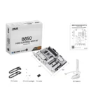 ASUS B850 MAX GAMING WIFI W – Scheda Madre ATX AM5 con WiFi 6E, DDR5, PCIe 5.0 e USB-C 10Gbps per AMD Ryzen - immagine 9