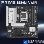 ASUS PRIME B850M-A WIFI – Scheda Madre mATX AM5 con WiFi 6E, DDR5, PCIe 5.0 e USB-C per AMD Ryzen - immagine 2