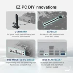 ASUS PRIME Z890M-PLUS WIFI – Scheda Madre mATX LGA1851 con WiFi 7, PCIe 5.0 e DDR5 per Intel Core Ultra (Serie 2) - immagine 14