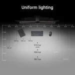 ASUS ROG Aura Monitor Light Bar ALB01 – Barra LED per Monitor con RGB Aura Sync, USB-C - immagine 8