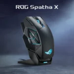 ASUS ROG Spatha X – Mouse Gaming Wireless Dual Mode 19.000 DPI con 12 Pulsanti Programmabili e Dock di Ricarica - immagine 2