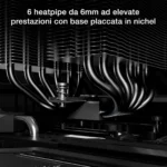 be quiet! Pure Rock Pro 3 Black – Dissipatore CPU Double Tower con 6 Heatpipe e Ventole Pure Wings 3 - immagine 8