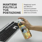 Fellowes 99676I – Aria Compressa 400ml per Pulizia PC, Tastiere ed Elettronica Senza CFC - immagine 3