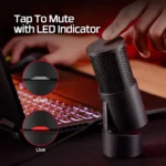 HyperX SoloCast 2 – Microfono USB-C Cardioide per Gaming e Streaming con Shock Mount e Pop Filter Integrati - immagine 12