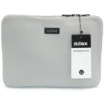 Nilox NXF1402 – Custodia Notebook 14.1" in Neoprene Sleeve Protettiva Grigia Compatta - immagine 2