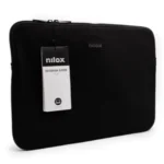 Nilox NXF1501 – Custodia Notebook 15.6" in Neoprene Sleeve Protettiva Nera Compatta - immagine 3