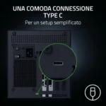 Razer Core X V2 – Box eGPU Thunderbolt 5, Enclosure GPU Esterna per Laptop con Supporto GPU NVIDIA e AMD [Pre-Ordine] - immagine 7