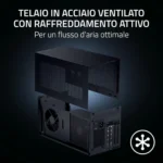 Razer Core X V2 – Box eGPU Thunderbolt 5, Enclosure GPU Esterna per Laptop con Supporto GPU NVIDIA e AMD [Pre-Ordine] - immagine 9