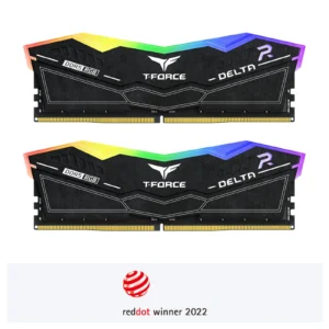 TeamGroup T-Force Delta RGB DDR5 Black 32GB (2x16GB) 6000MHz CL30