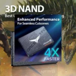 TeamGroup VULCAN Z 512GB – SSD 2.5” SATA III 3D NAND fino a 540MB/s per Gaming e Upgrade PC - immagine 5