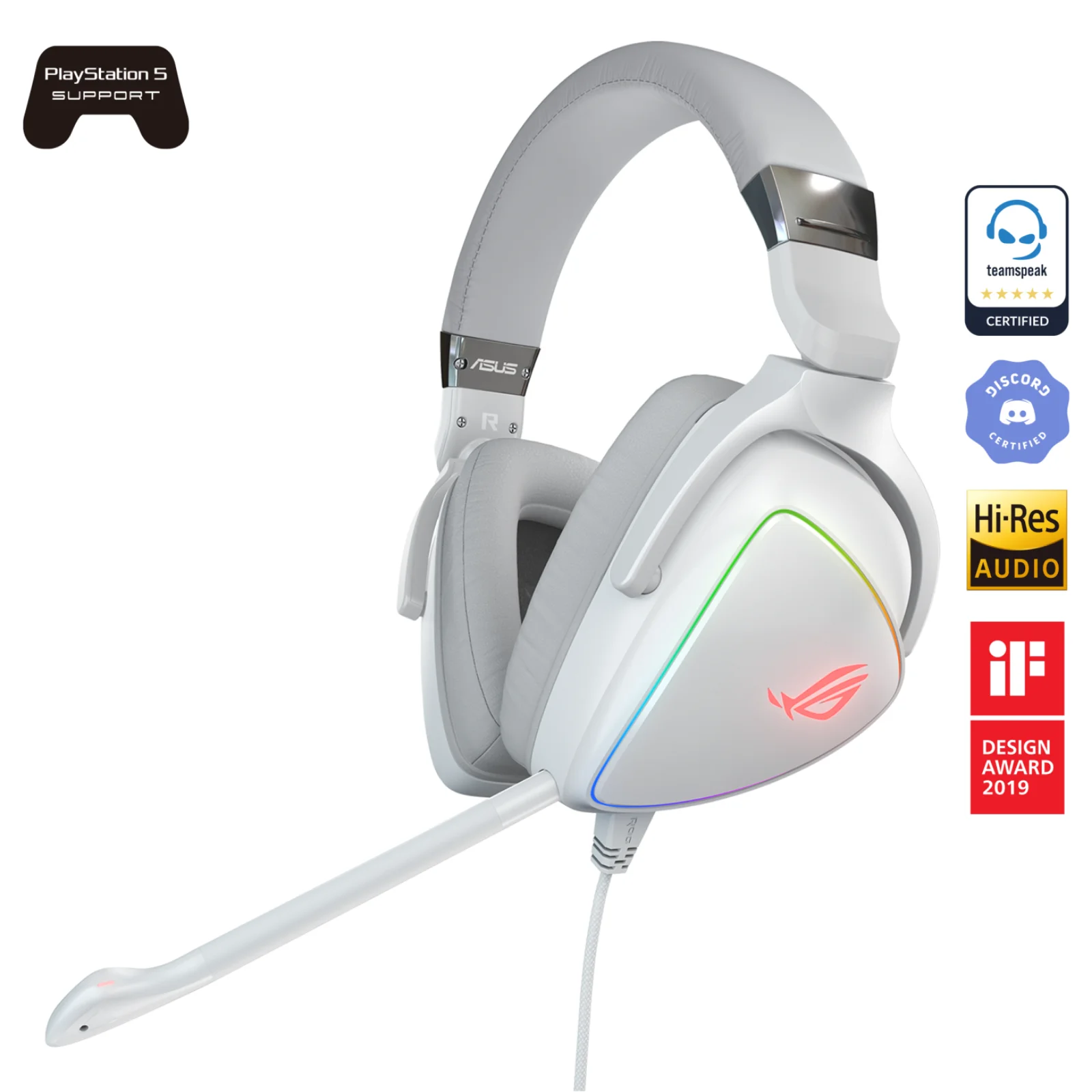 ASUS ROG Delta White Edition