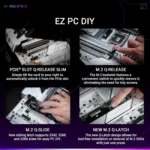 ASUS ROG STRIX Z890-A GAMING WIFI – Scheda Madre ATX LGA1851 DDR5 WiFi 7 PCIe 5.0 Thunderbolt 4 per Gaming e AI PC [Pre-Ordine] - immagine 15