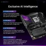 ASUS ROG STRIX Z890-E GAMING WIFI – Scheda Madre ATX LGA1851 DDR5 PCIe 5.0 WiFi 7 Thunderbolt 4 con 7 Slot M.2 [Pre-Ordine] - immagine 12