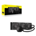 CORSAIR NAUTILUS 360 RS – Dissipatore a Liquido CPU 360mm AIO PWM Silenzioso per Intel e AMD - immagine 3