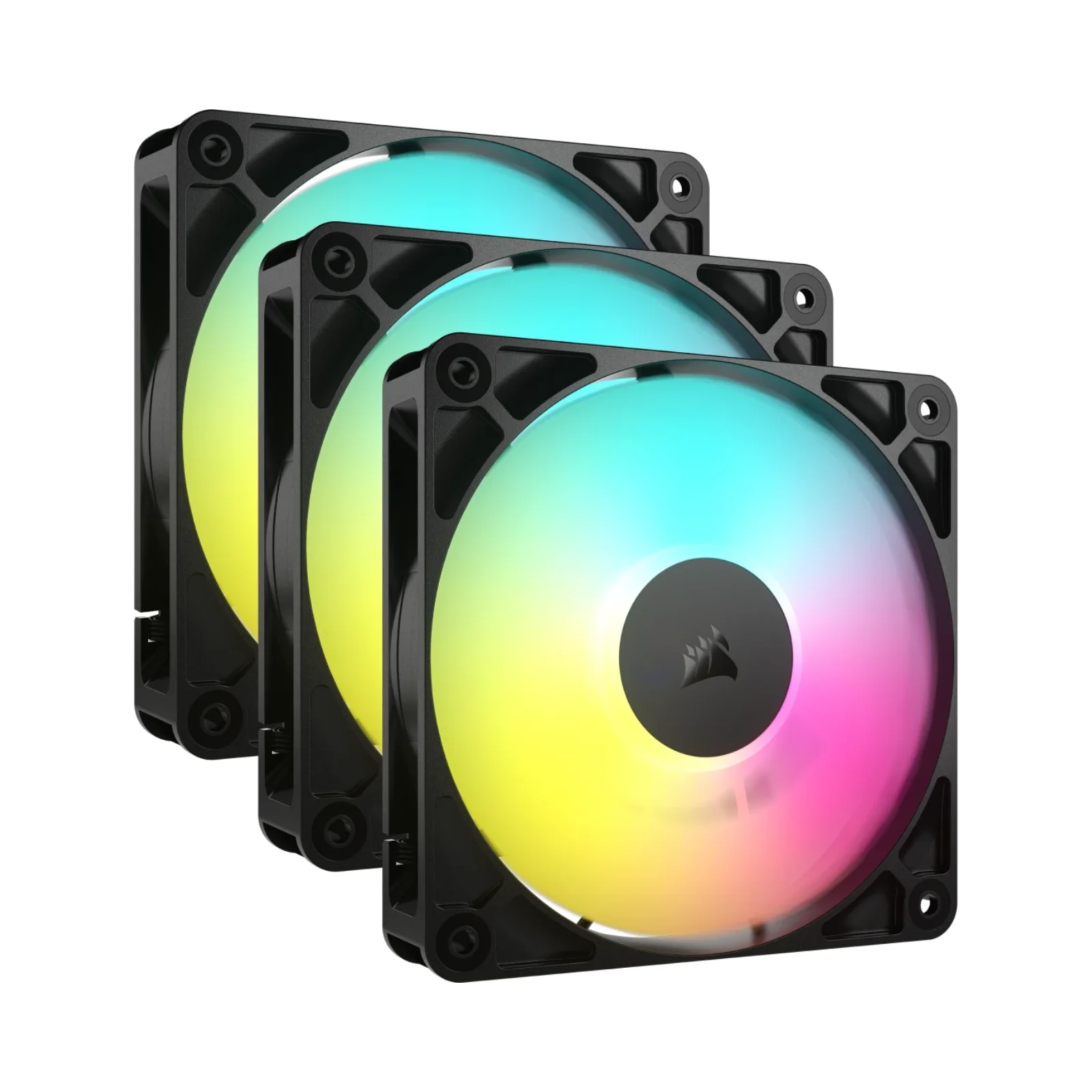 CORSAIR RS120 ARGB PWM Black 3-Kit