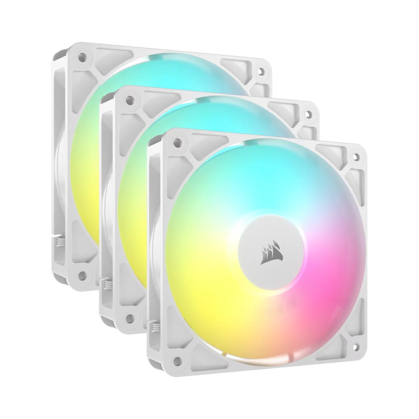 CORSAIR RS120 ARGB PWM White 3-Kit