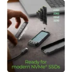 ICY BOX Spade Case 1805 – Enclosure SSD M.2 NVMe USB 3.2 Gen 2 Type-C 10Gbps con RGB per PC e Mac - immagine 5